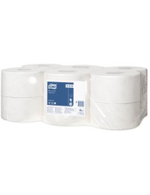 Tork Mini Jumbo Toilet Roll 120238 2ply White - Pack of 12